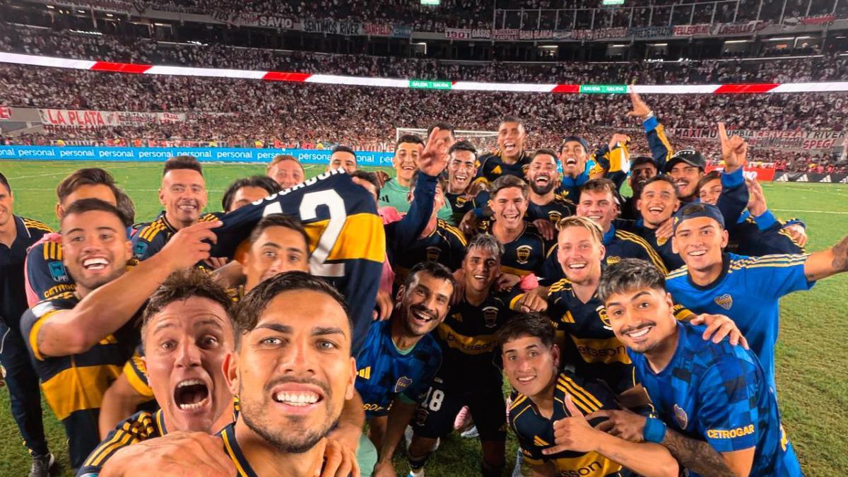 0-1: Boca Juniors gana a River Plate con un gol de penalti de Leandro Paredes