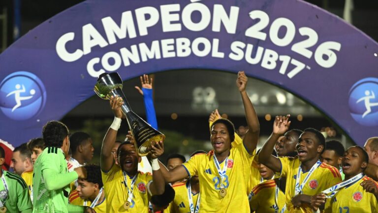 Sudamericano Sub-17: Colombia, campeona tras golear a Argentina (0-4)