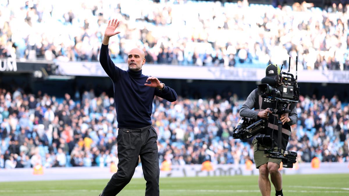 Guardiola: "Tengo gratitud hacia él, si hablo demasiado lloraré"