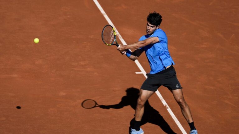 "Se me antoja casi imposible que Alcaraz llegue a Roma y ojalá que esté para Roland Garros"