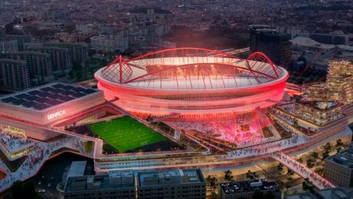 Hotel, piscina, pista de atletismo...: así será el impresionante nuevo estadio del Benfica