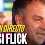 La rueda de prensa de Hansi Flick previa al partido contra el Celta, en streaming