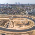 Así han construido La Monumental, la espectacular curva peraltada de Madring para la F1: los datos definitivos que desconocías