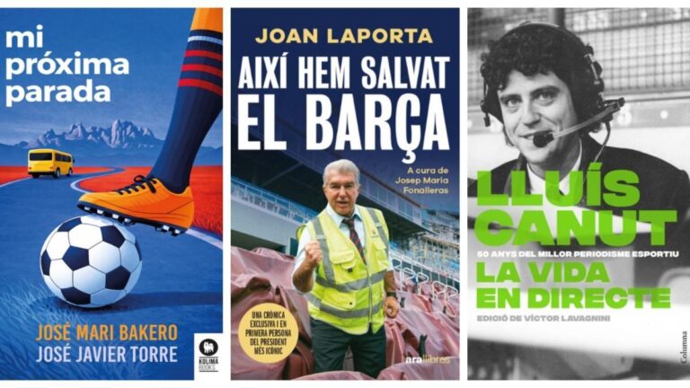 Los libros deportivos brillan otra vez en Sant Jordi
