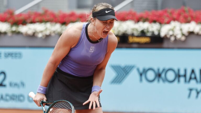 Badosa se despide de Madrid a las primeras de cambio