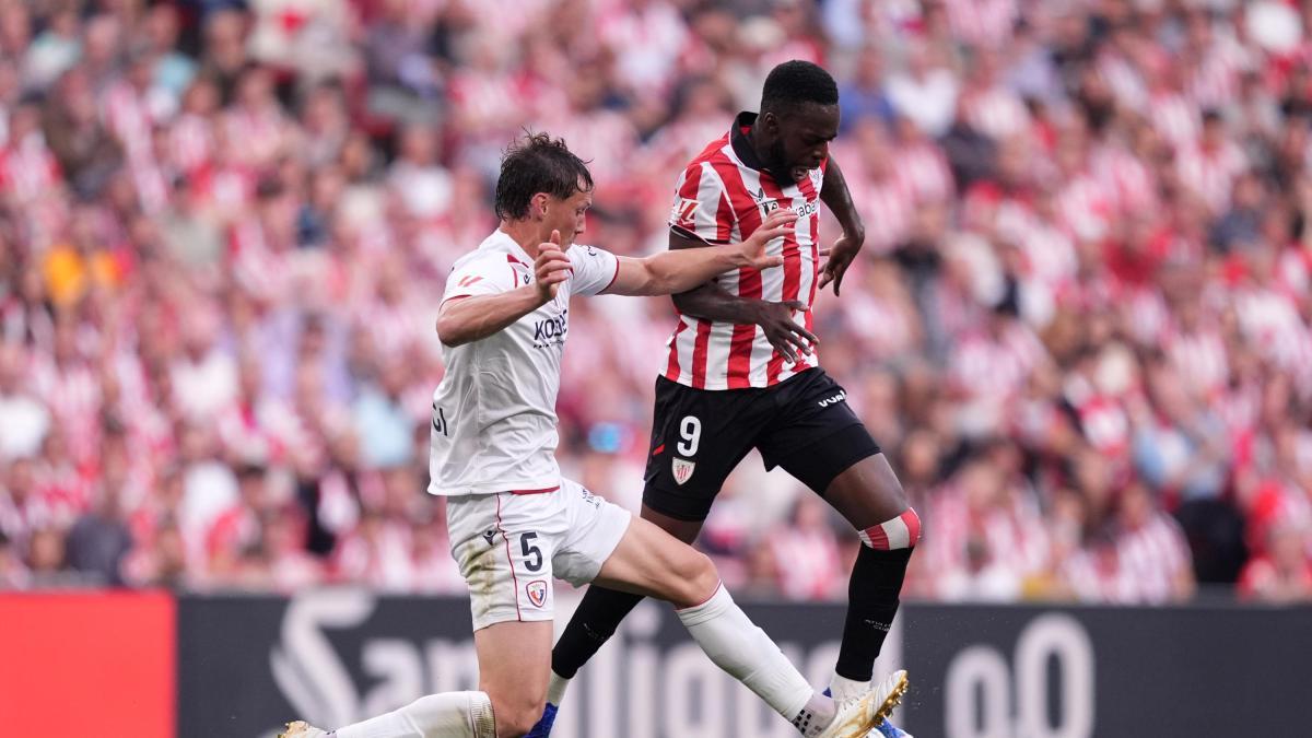 La animación de San Mamés vuelve a su ser