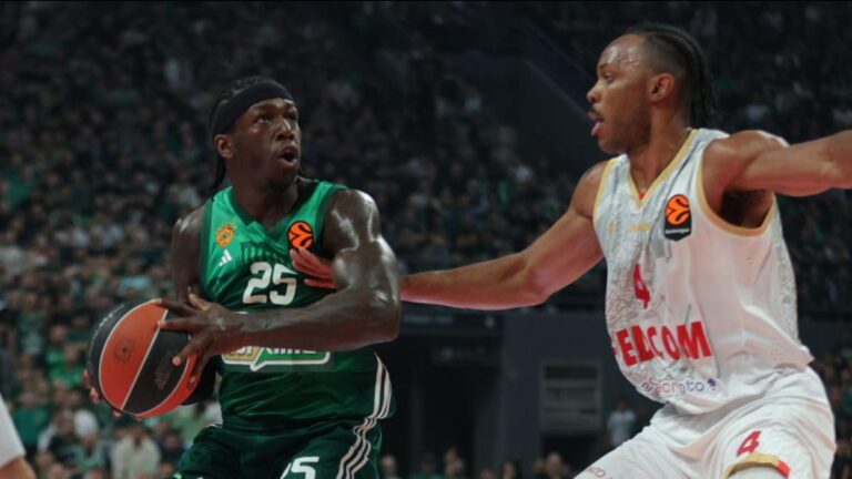 87-79: Panathinaikos pasa el peaje del Play-In y ya mira al Valencia Basket