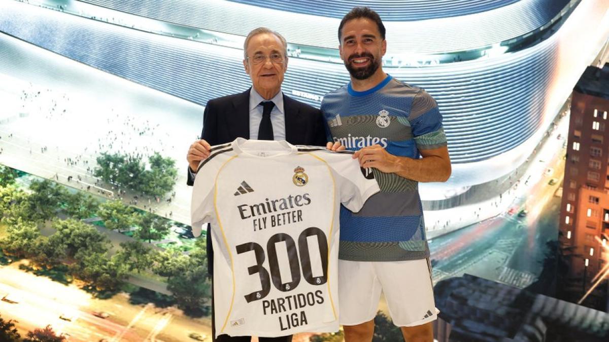 El mensaje de Carvajal tras su partido 300 en Liga