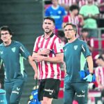 Las bajas acechan de nuevo en el Athletic