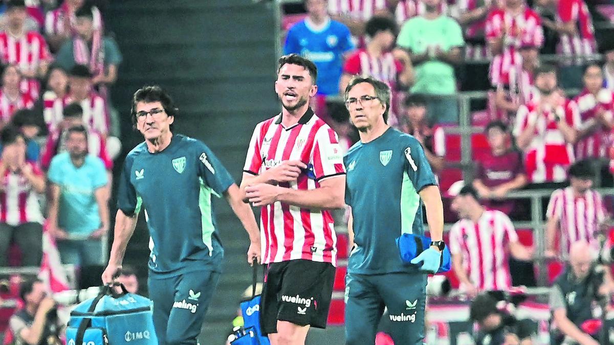 Las bajas acechan de nuevo en el Athletic