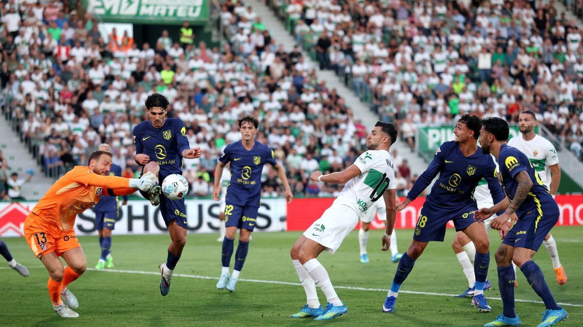 El 1x1 del Atlético de Madrid contra el Elche
