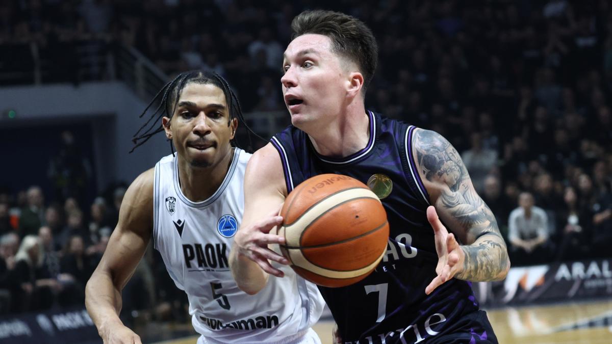 79-73: El Surne Bilbao sale vivo de Salónica y se jugará el título en Miribilla