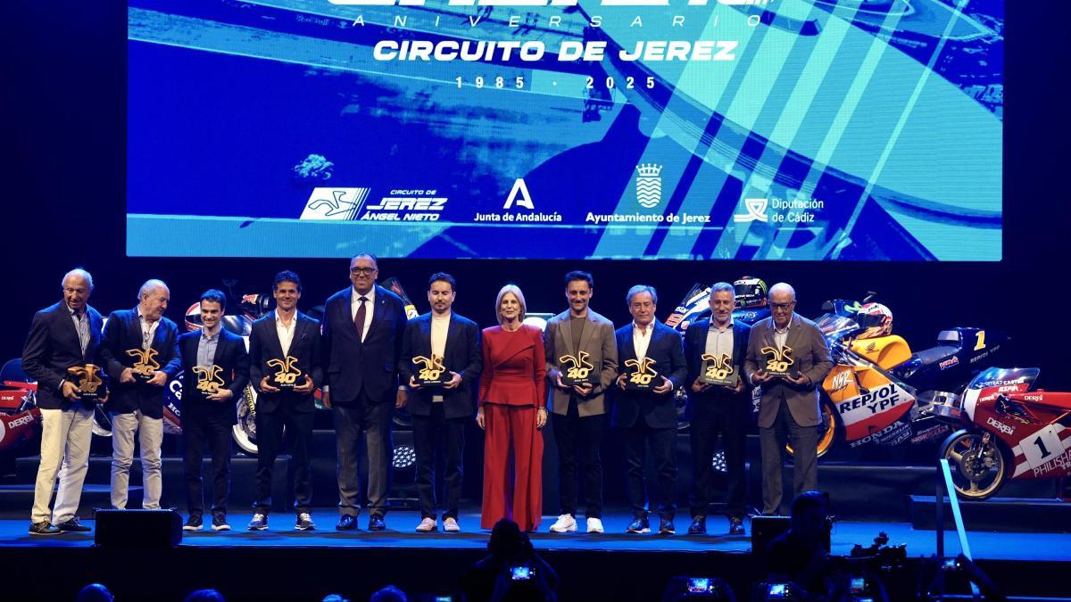 El circuito de Jerez festeja sus 40 años de leyenda