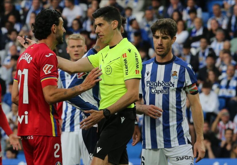 Mateo Busquets no recogió nada del supuesto incidente del Real-Getafe entre Iglesias y Oyarzabal