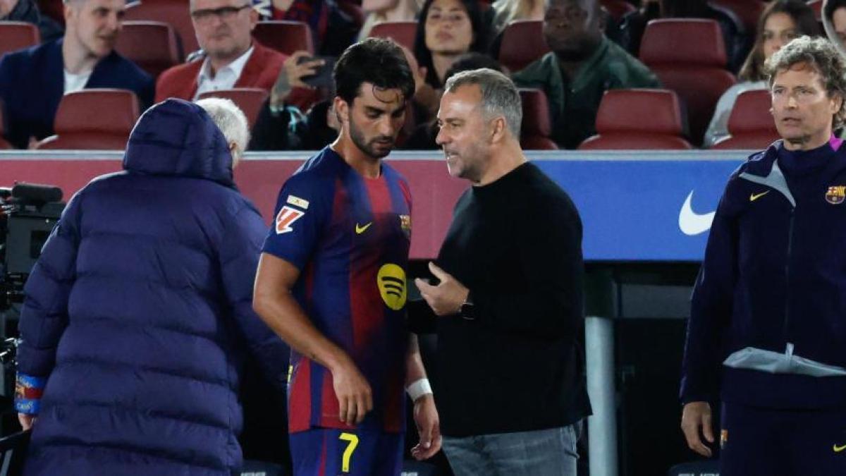 Flick: "Mi sensación es que es gol, me gustaría una explicación del fuera de juego"