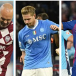 Lesionarse tirando un penalti es cosa de cracks: Iniesta, De Bruyne y Lamine