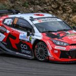 Katsuta, líder del Mundial de rallies, brilla en la apertura en el Estadio de la UD Las Palmas