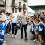 Azpeitia se rinde a Marrero, su héroe campeón, emocionado por el apoyo de su gente
