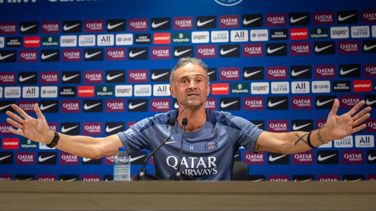 La pregunta que no gustó nada a Luis Enrique: "Esto es increíble"