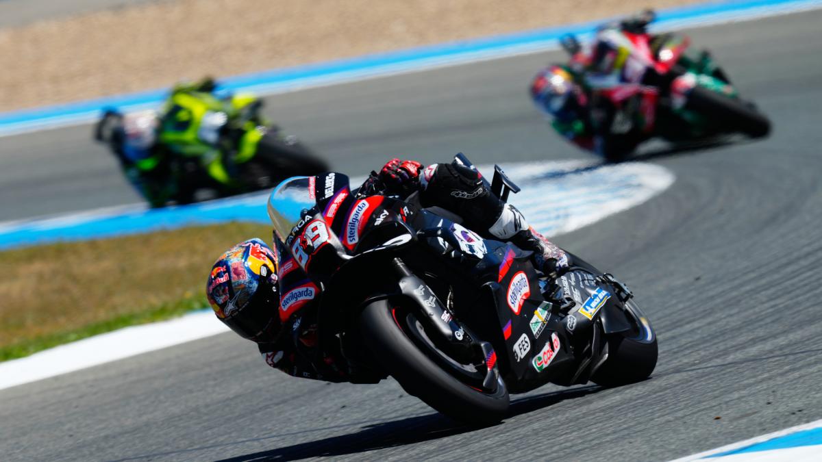 Jorge Martín señala su punto débil con una Aprilia que sigue siendo la referencia de MotoGP: "Ahí me noté un poco estancado"