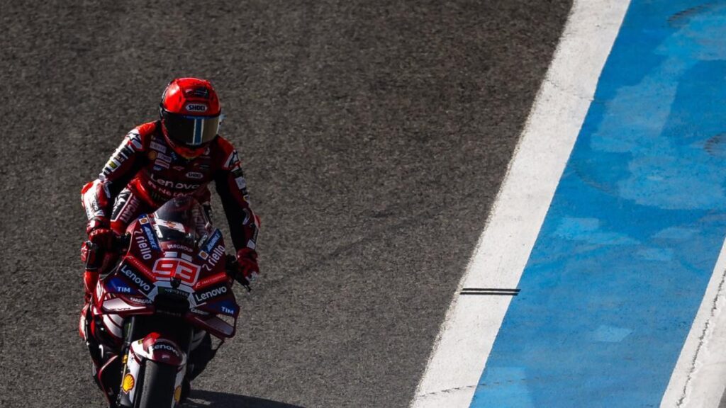 Optimismo de Marc Márquez tras las novedades de su Ducati en los test de Jerez: "Hay cosas que pueden ayudar inmediatamente"