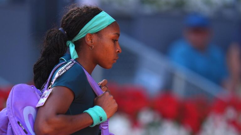 Sorpresa mayúscula en Madrid: Coco Gauff se despide en octavos de final