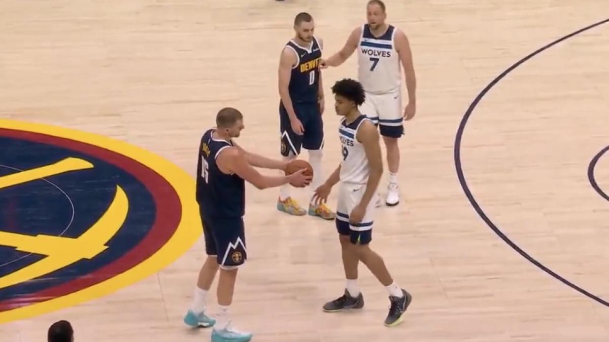 Jokic el follonero: hace esto ante un ex del Barça y esto acaba pasando