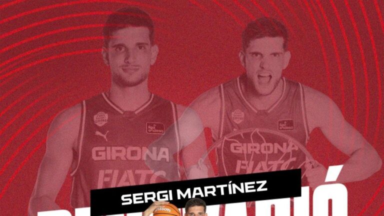 Sergi Martínez renueva con el Bàsquet Girona hasta 2028
