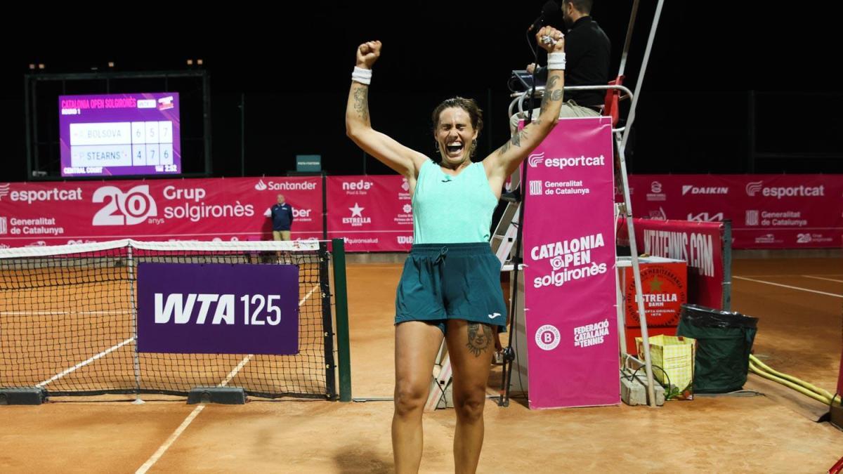 Remontada antológica de Bolsova en su adiós