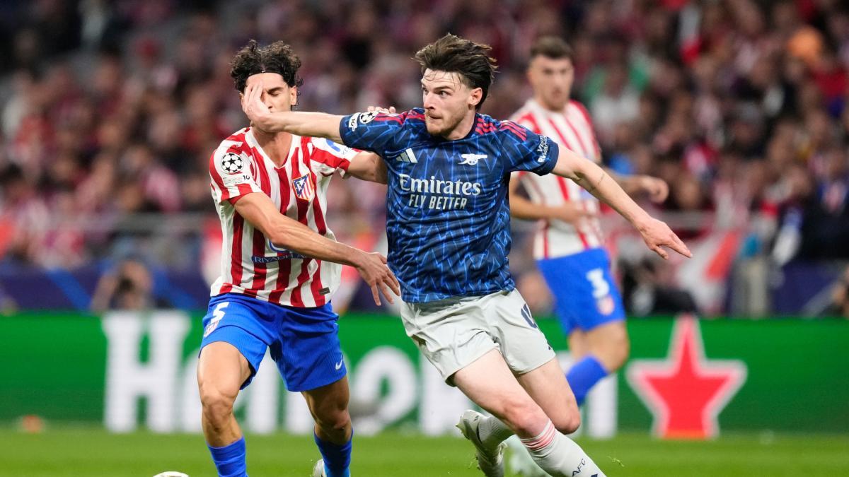 Rice puede ser sancionado por la UEFA