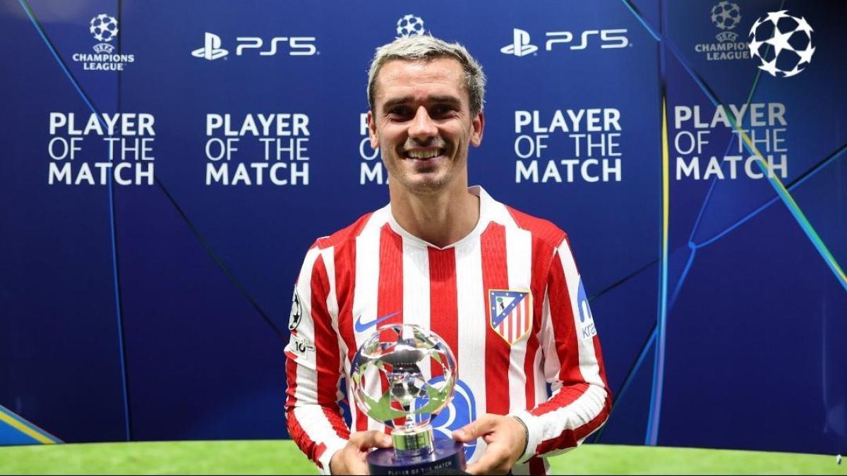 Griezmann, elegido 'MVP': "Mi gran ilusión es llegar a la final"