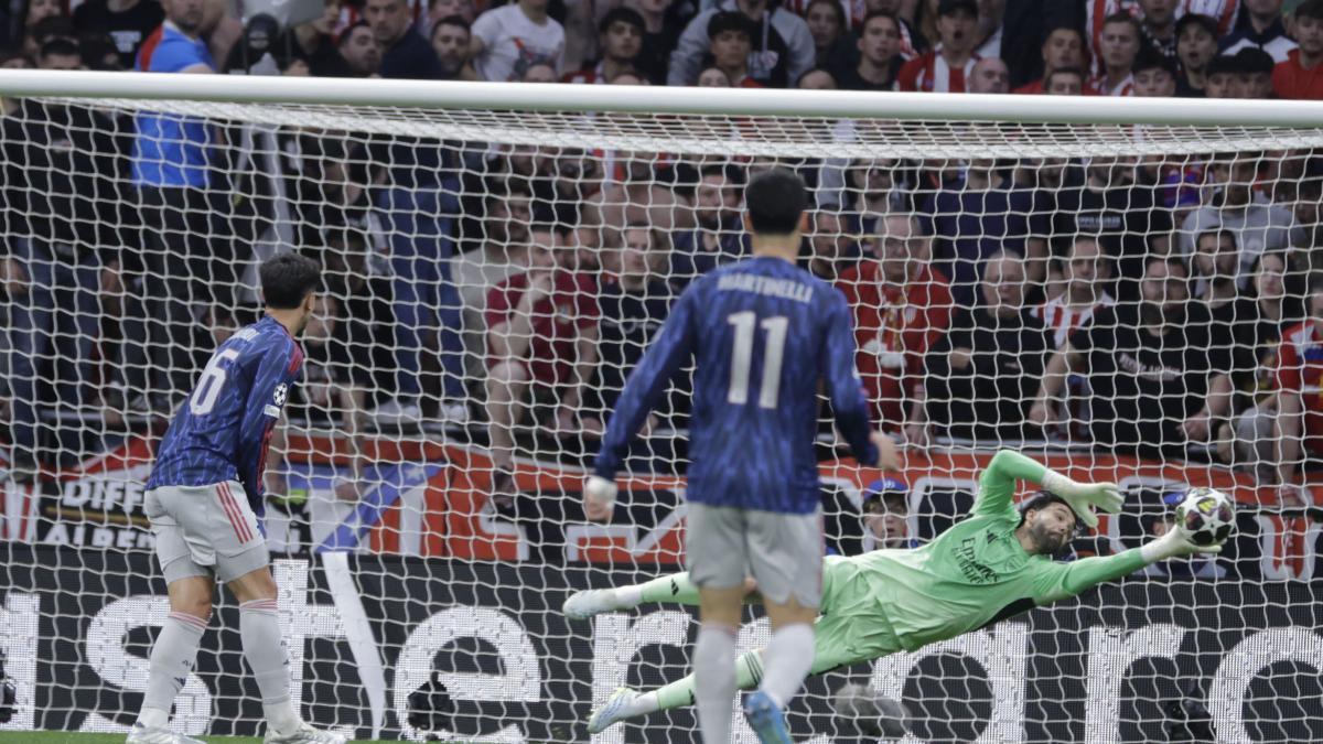 El Arsenal mantiene al Atlético a Raya en la Champions