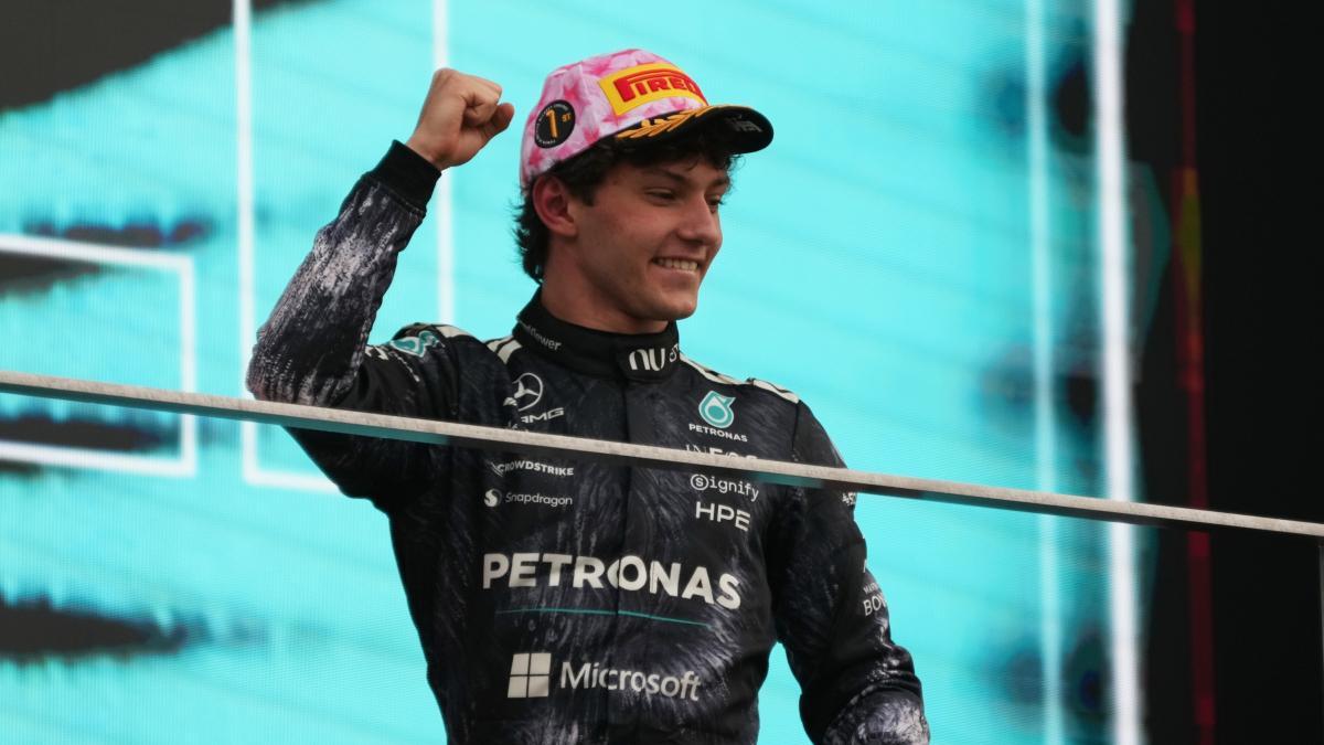 Antonelli estrena el liderato más joven en Miami, donde se reanuda el Mundial; con sprint