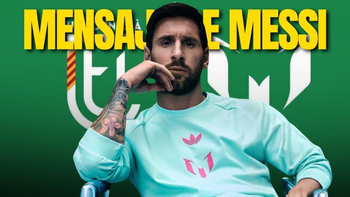 Sorpresa de Messi a los jugadores del Cornellà