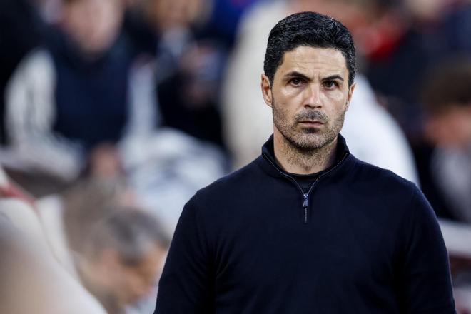 Arteta le tiene la matrícula cogida a Simeone