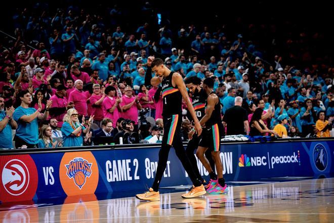 Boston y Oklahoma arrollan a sus rivales, Wembanyama brilla ante Portland y bombazo en Detroit