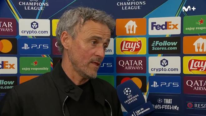 Luis Enrique saca pecho: "Nunca había vivido un partido así"