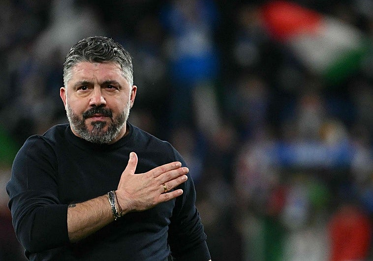 Gattuso, entre lágrimas: «Pido disculpas a toda Italia»