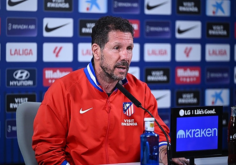 Simeone, tajante: «Es un problema social y mundial; el respeto se perdió hace tiempo»
