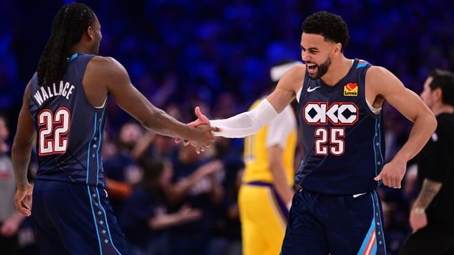 Los Lakers dan la cara, pero no basta ante los Thunder