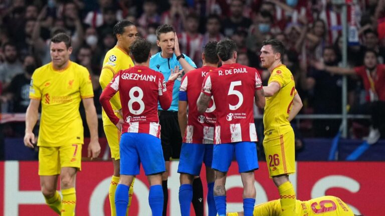 Al Atlético no le trae buenos recuerdos el árbitro de la vuelta de semifinales