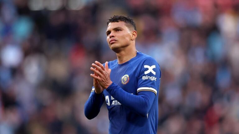 El gesto de Thiago Silva que resume la crisis del Chelsea