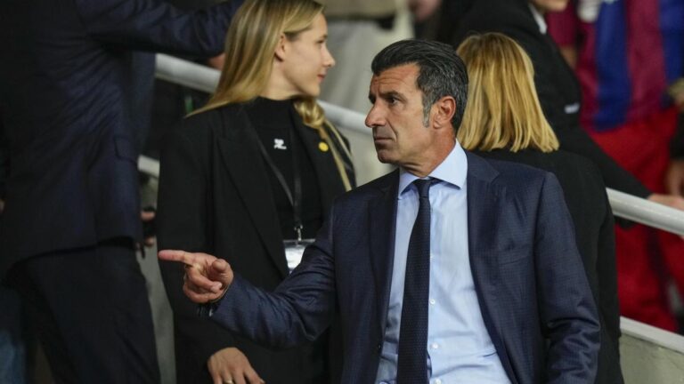 Figo vacila sobre la crisis del Real Madrid: "El fútbol sería muy aburrido"
