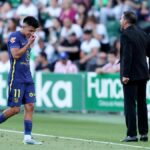 Charla de Simeone con Almada, el técnico no le da por perdido