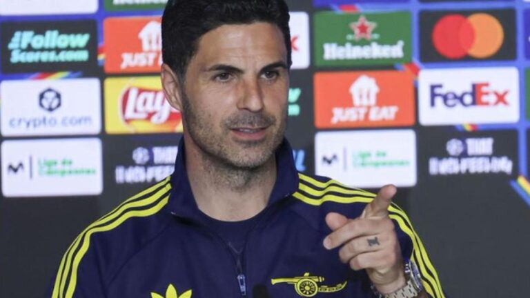 Arteta, sobre una posible queja a la UEFA: "Lo veremos el lunes"