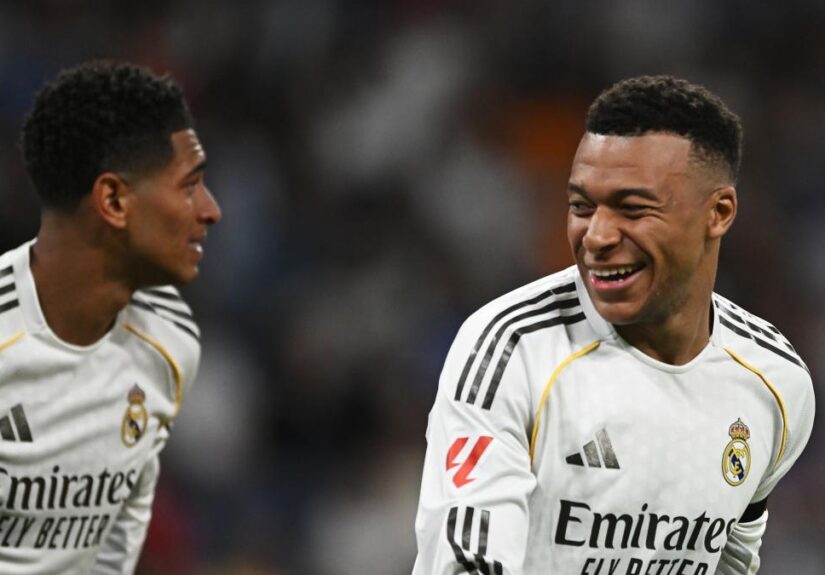 Mbappé, otra vez de cachondeo