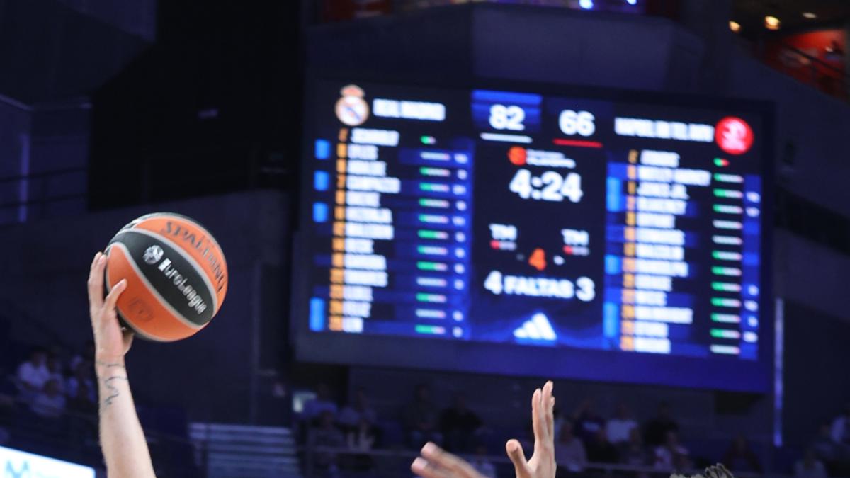 Hapoel Tel Aviv - Real Madrid | Euroliga de baloncesto: resultado y resumen del tercer partido de los cuartos de final del playoff