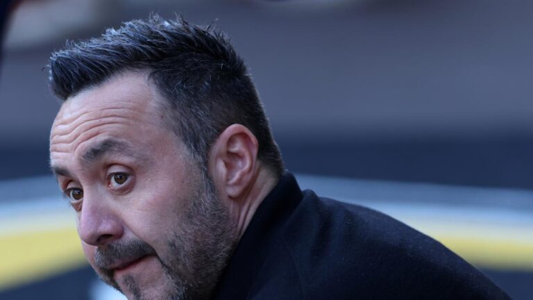 De Zerbi, contra el drama: "Si el Tottenham gana en Villa Park, no será un milagro"