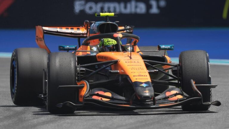 Sorpresón y pole sprint de Norris en Miami: el orden de fuerzas cambia y Mercedes sufre