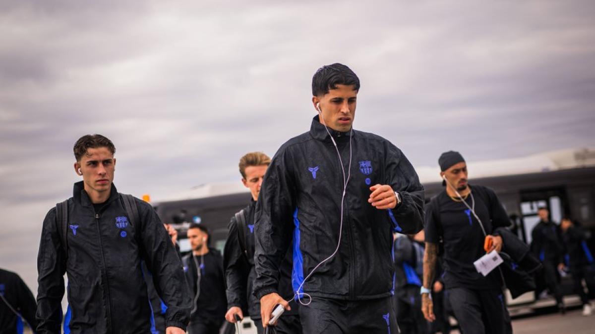 El Barça ya está en Pamplona con el objetivo de amarrar su 29ª Liga